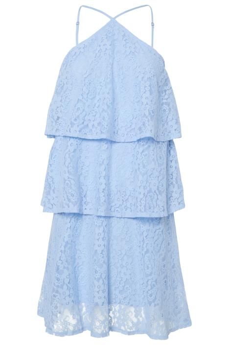 Pieces pcfenda sl short lace dress d2d wvn